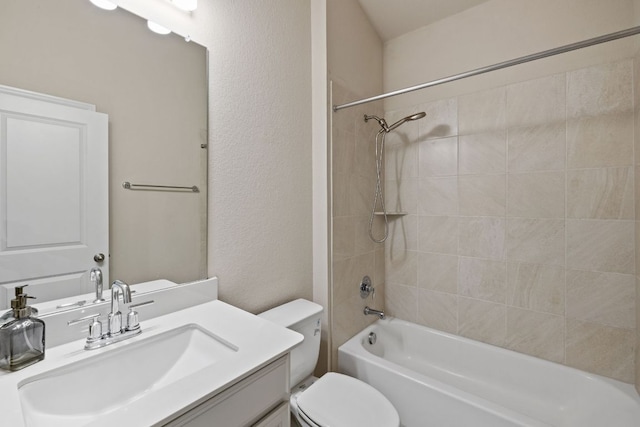 1116 Highwater Dr, Georgetown, TX 78628 - full bath with toilet, vanity, and  shower combination
