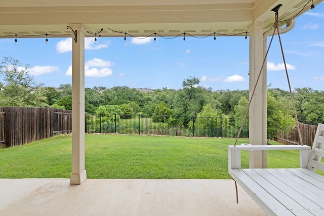 1116 Highwater Dr, Georgetown, TX 78628 - view of yard featuring a patio area