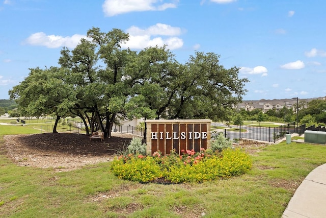 1116 Highwater Dr, Georgetown, TX 78628 - view of community sign