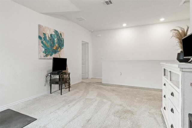 9003 Acorn Cup Dr Unit 34, Austin, TX 78748 - carpeted living room featuring baseboards and recessed lighting