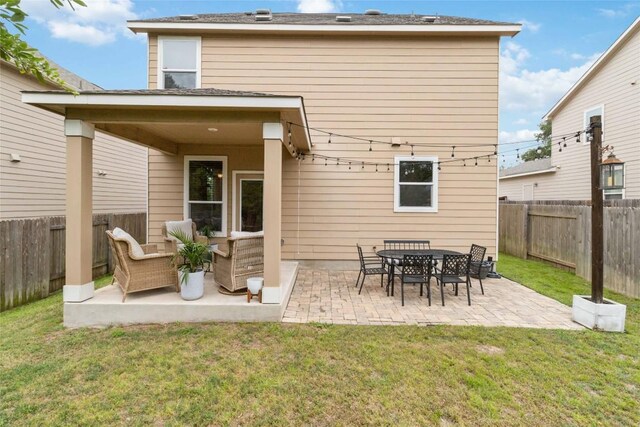 9003 Acorn Cup Dr Unit 34, Austin, TX 78748 - back of property with a patio area