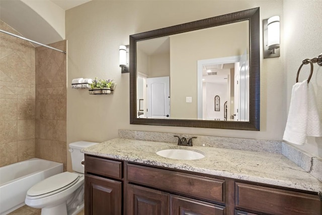 303 Bella Montagna Cir, Austin, TX 78734 - bathroom featuring vanity and  shower combination