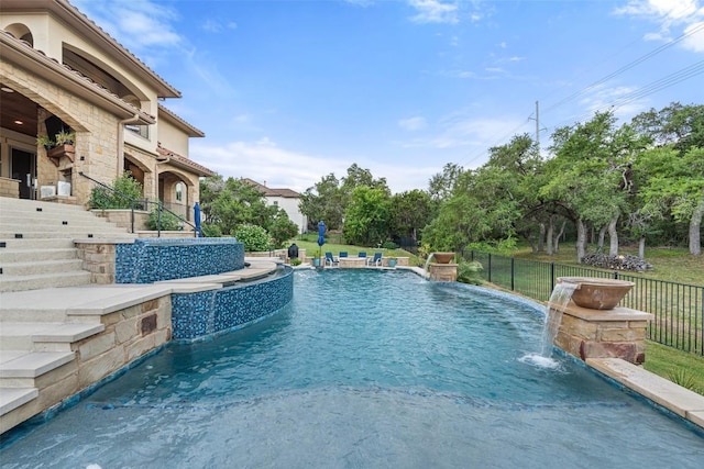 303 Bella Montagna Cir, Austin, TX 78734 - view of swimming pool