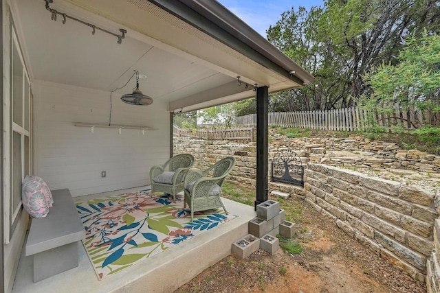 21003 Dodge Trl, Lago Vista, TX 78645 - view of patio