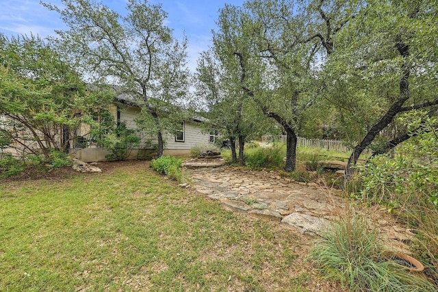 21003 Dodge Trl, Lago Vista, TX 78645 - view of yard