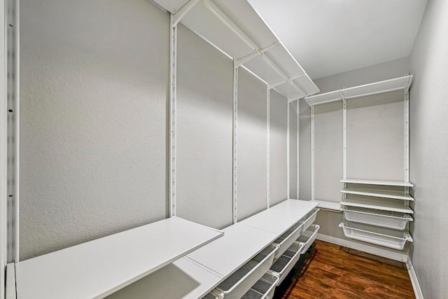21003 Dodge Trl, Lago Vista, TX 78645 - walk in closet with wood finished floors