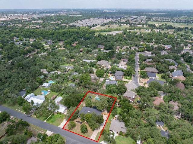 13201 Stillforest St, Austin, TX 78729 - view of property location with property boundaries highlighted