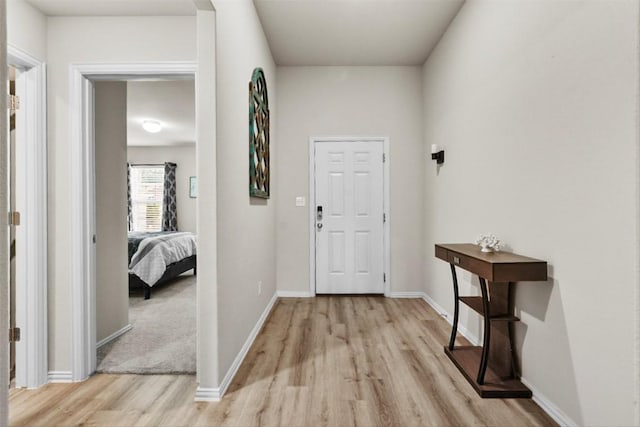 320 Bright Star Ln, Georgetown, TX 78628 - entrance foyer featuring light wood-style floors and baseboards