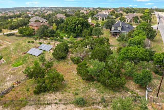 121 White Wash, Dripping Springs, TX 78620 - aerial view of residential area featuring a tree filled landscape