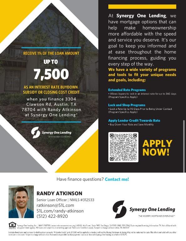 3304 Clawson Rd, Austin, TX 78704 - view of a document