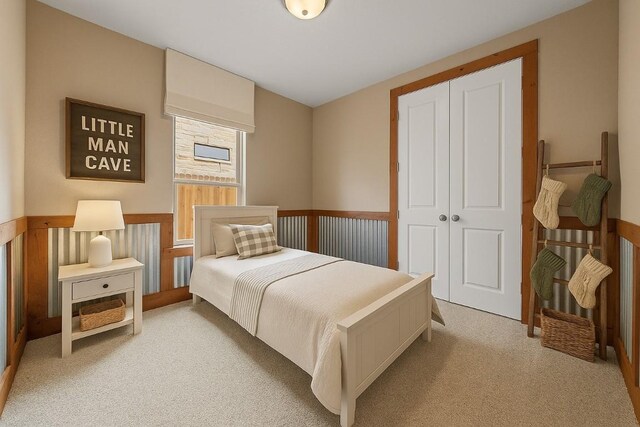 20525 Martin Ln, Pflugerville, TX 78660 - unfurnished bedroom featuring a closet and carpet floors