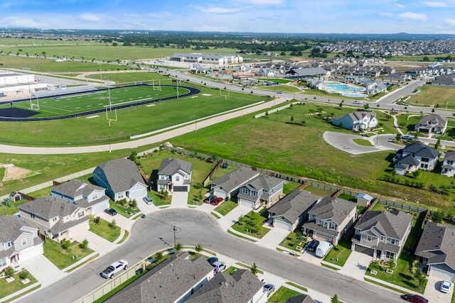 637 Pickrell Loop, Liberty Hill, TX 78642 - aerial view of property's location with nearby suburban area