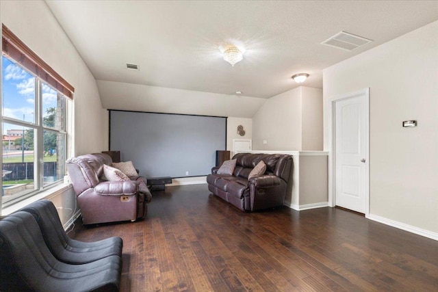 2997 Agave Loop, Round Rock, TX 78681 - living area with wood finished floors and vaulted ceiling