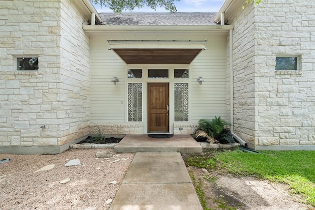 148 Oak Plaza Dr, Georgetown, TX 78628 - property entrance with roof with shingles