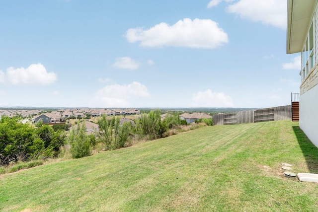 256 Smoke Tree Cir, Dripping Springs, TX 78620 - view of green lawn with a residential view