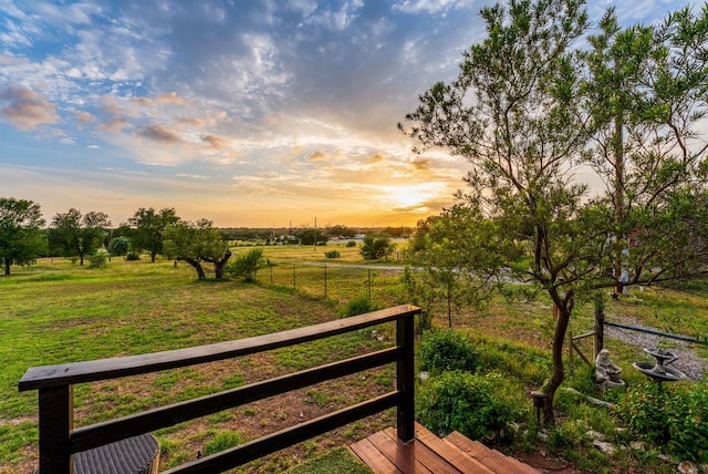 1181 Live Oak Trl, Liberty Hill, TX 78642 - wooden terrace featuring a rural view