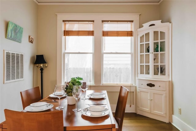 2623 Salado St, Austin, TX 78705 - dining room with wood finished floors