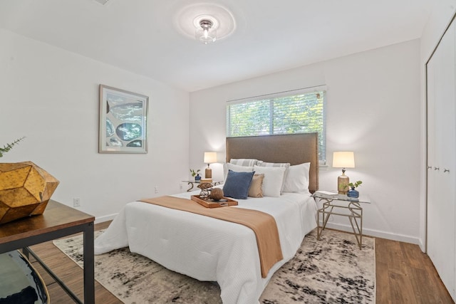 8508 Croydon Loop, Austin, TX 78748 - bedroom with wood finished floors and baseboards