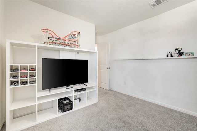163 Wonderful Life Way, Jarrell, TX 76537 - living room with carpet and baseboards