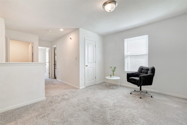 163 Wonderful Life Way, Jarrell, TX 76537 - sitting room with carpet and baseboards