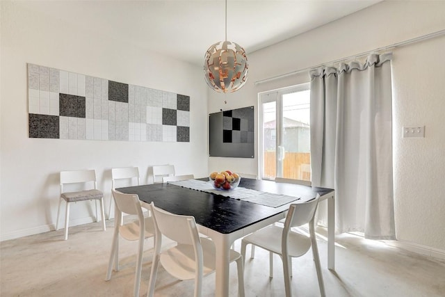 163 Wonderful Life Way, Jarrell, TX 76537 - dining room featuring a chandelier