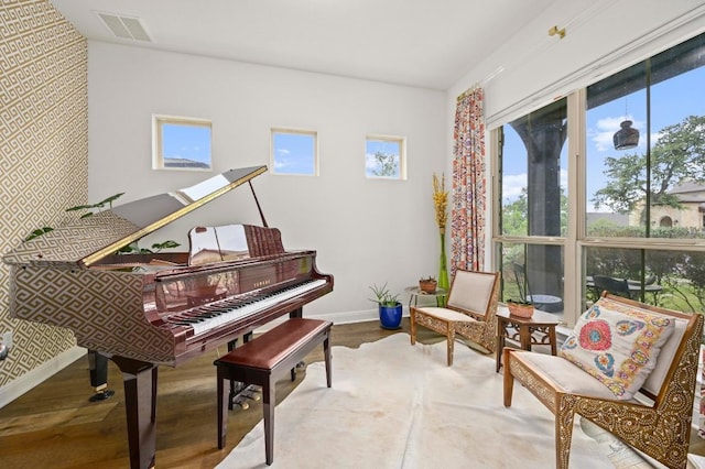 2625 Arion Cir, Austin, TX 78730 - living area with wood finished floors and baseboards