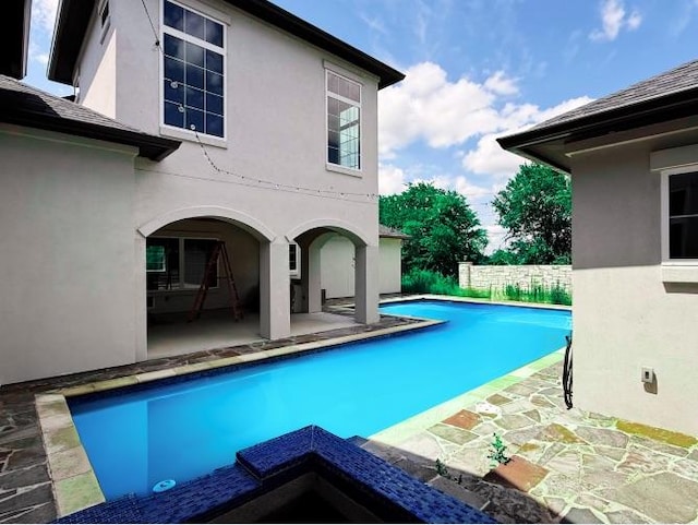 128 Gloria Blvd, Smithville, TX 78957 - view of pool featuring a patio