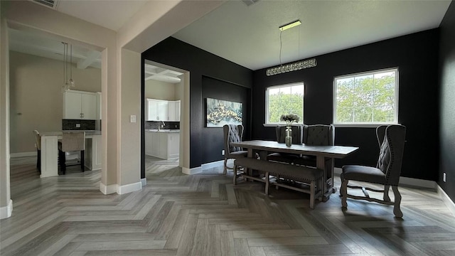 128 Gloria Blvd, Smithville, TX 78957 - dining space with baseboards