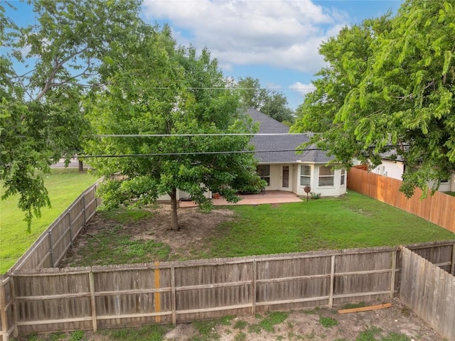 2627 Butterfly Dr, Temple, TX 76502 - view of yard with a patio area