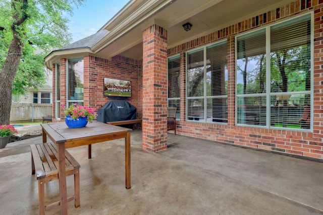 1613 Westend Pl, Round Rock, TX 78681 - view of patio / terrace featuring a grill