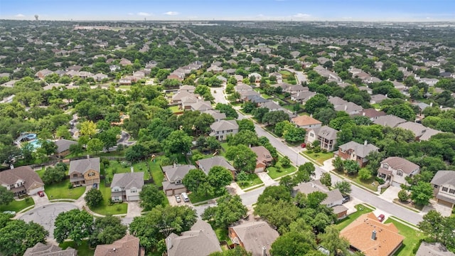 2705 Rosemount Cv, Round Rock, TX 78665 - aerial view of property and surrounding area featuring nearby suburban area