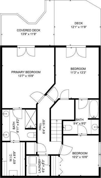 6706 Fort Davis Cv Unit B, Austin, TX 78731 - view of home floor plan