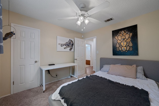 10207 Ray Ave, Austin, TX 78758 - bedroom with carpet floors, ceiling fan, and baseboards