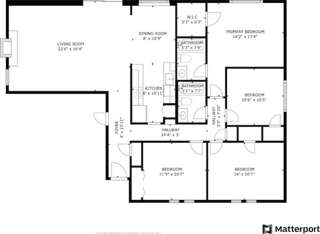 10207 Ray Ave, Austin, TX 78758 - room layout
