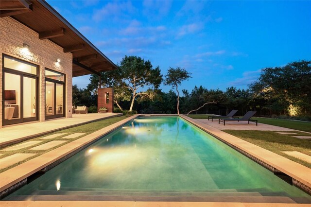 9517 Veletta Pl, Austin, TX 78735 - outdoor pool with a patio