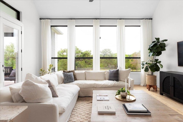482 Running Bird Rd, Austin, TX 78737 - living room with light wood-style floors