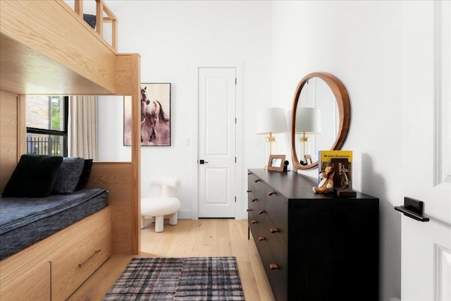 482 Running Bird Rd, Austin, TX 78737 - bedroom featuring light wood-style flooring