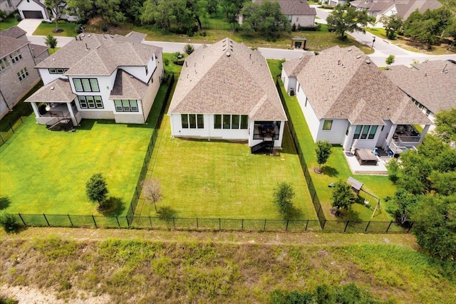 482 Running Bird Rd, Austin, TX 78737 - aerial perspective of suburban area