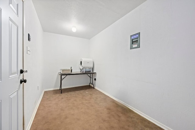 3921 Leafield Dr, Austin, TX 78749 - unfurnished office featuring carpet floors and baseboards