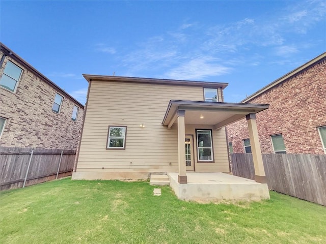 2015 Split Diamond Way, Round Rock, TX 78664 - back of property with a patio area
