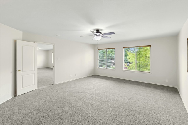 1113 Red Ranch Cir, Cedar Park, TX 78613 - carpeted empty room with ceiling fan and baseboards
