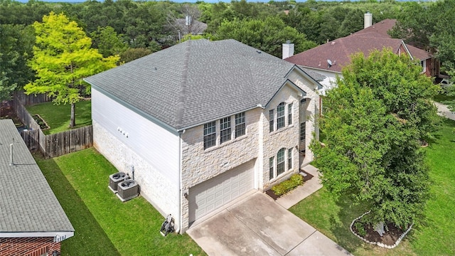 1113 Red Ranch Cir, Cedar Park, TX 78613 - aerial view of property and surrounding area
