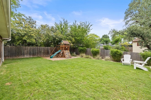 7703 Keswick Dr, Austin, TX 78745 - view of yard featuring a playground