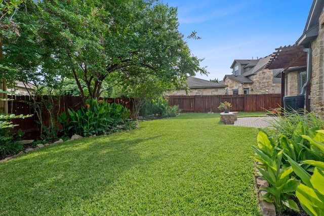 3022 Luminoso Ln E, Round Rock, TX 78681 - view of yard