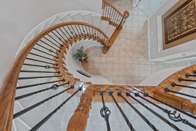 3022 Luminoso Ln E, Round Rock, TX 78681 - view of stairs