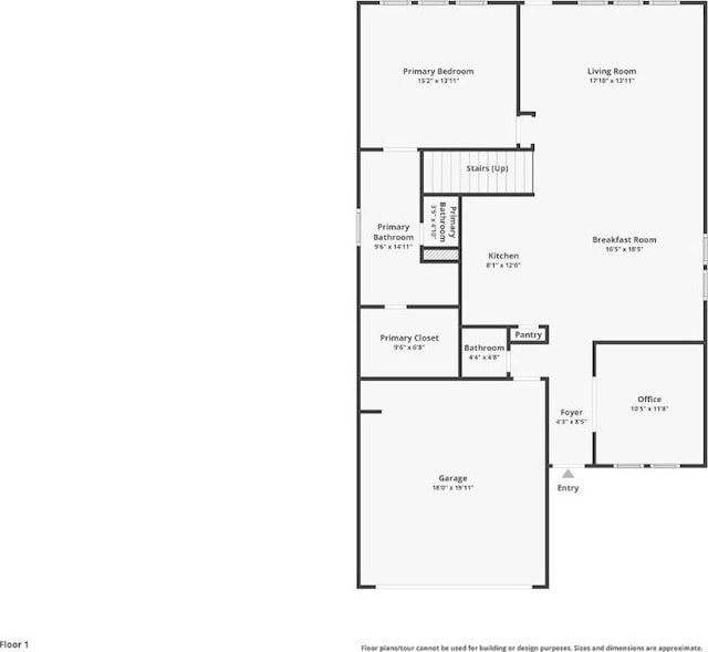 149 Woods Edge Ln, Georgetown, TX 78628 - property floor plan