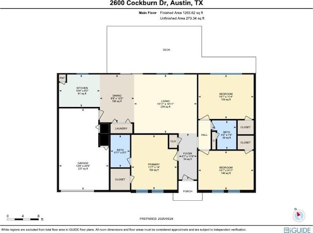 2600 Cockburn Dr, Austin, TX 78745 - view of floor plan / room layout