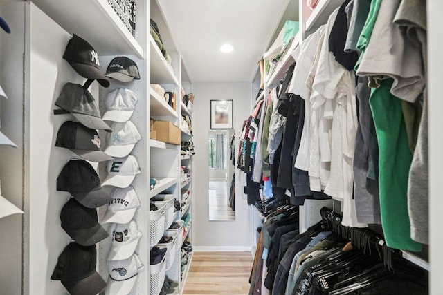3902 Knollwood Dr Unit A, Austin, TX 78731 - spacious closet featuring wood finished floors