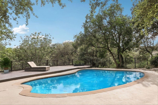 3902 Knollwood Dr Unit A, Austin, TX 78731 - view of pool featuring a wooden deck