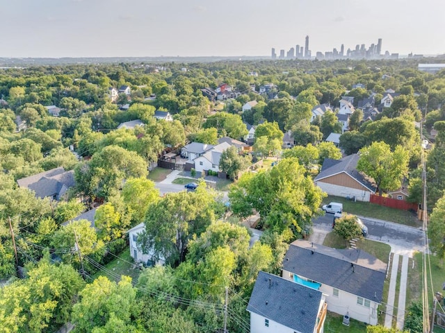 1705 Adriane Dr, Austin, TX 78721 - aerial perspective of suburban area